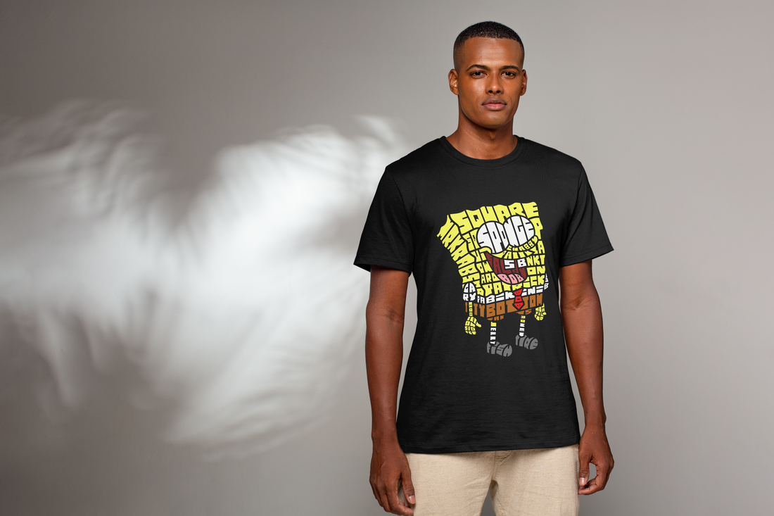 SpongeBob Printed Oversized T-Shirt