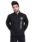 Men’s-black-full-sleeve-mandarin-collar-printed-smart-fit-sweatshirt