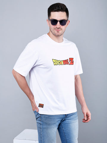 Dragonball Z Printed Oversized T-Shirt