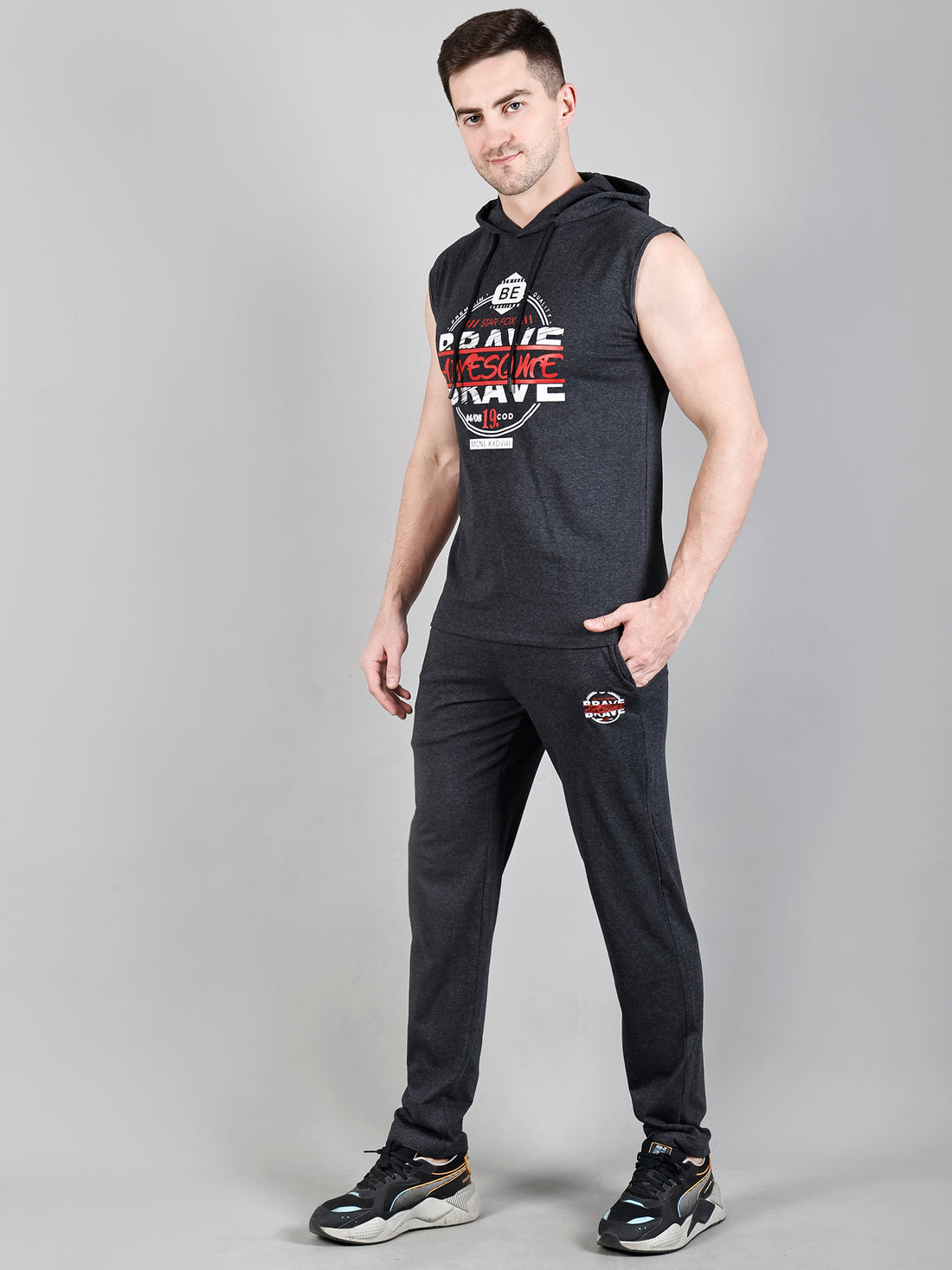 Mens's Trendy T-Shirt Lower  Co-Ord Set