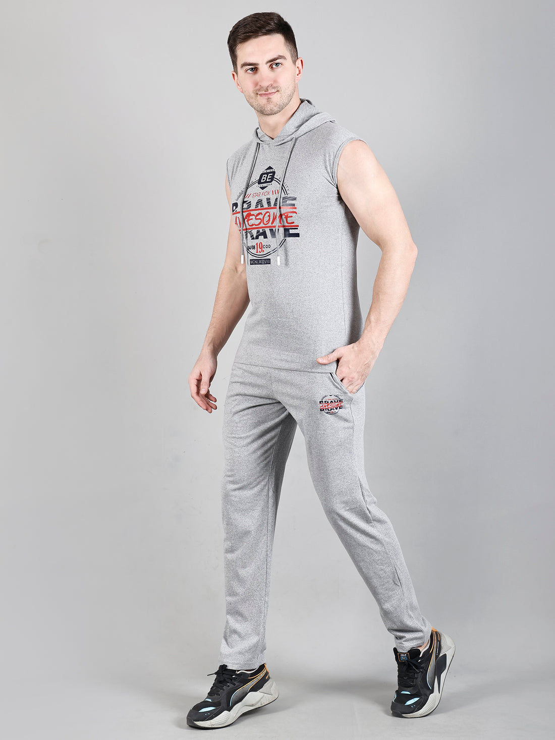 Mens's Trendy T-Shirt Lower  Co-Ord Set