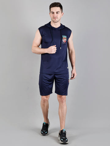 Tshirt Regular Shorts Lycra Fabric Co-ords Set