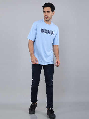 Eat Sleep Game Repeat Printed Oversized T-shirt