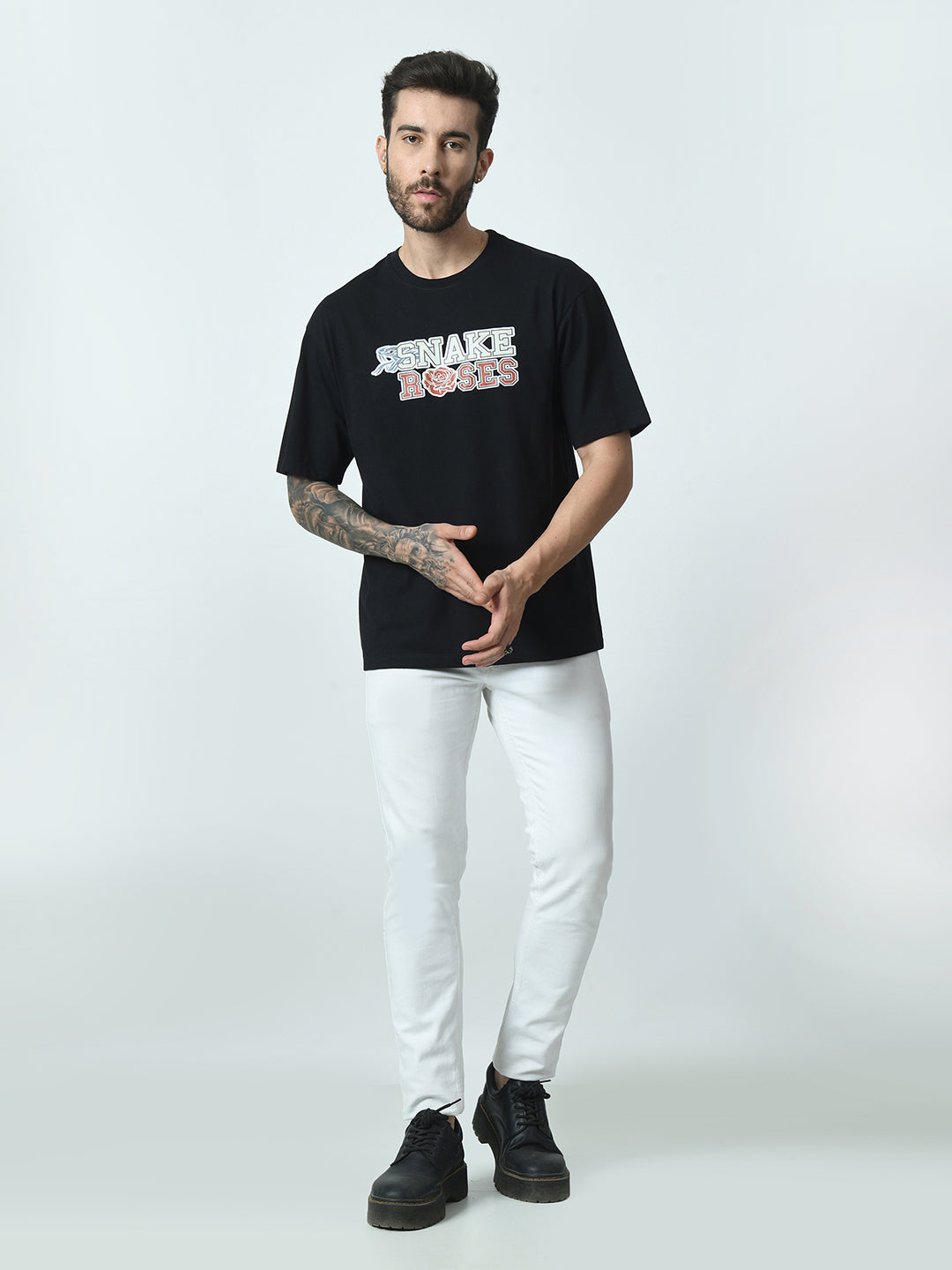 Snake Boss Printed Oversized T-shirt