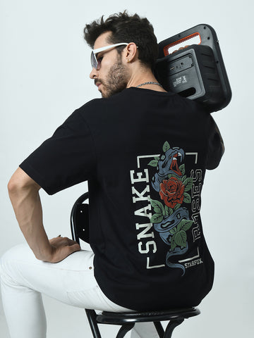Snake Boss Printed Oversized T-shirt