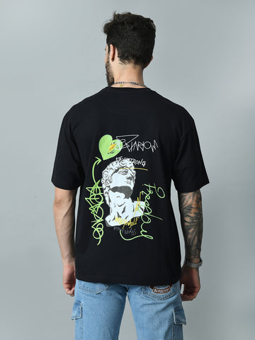 Stay Strong Printed Oversized T-shirt
