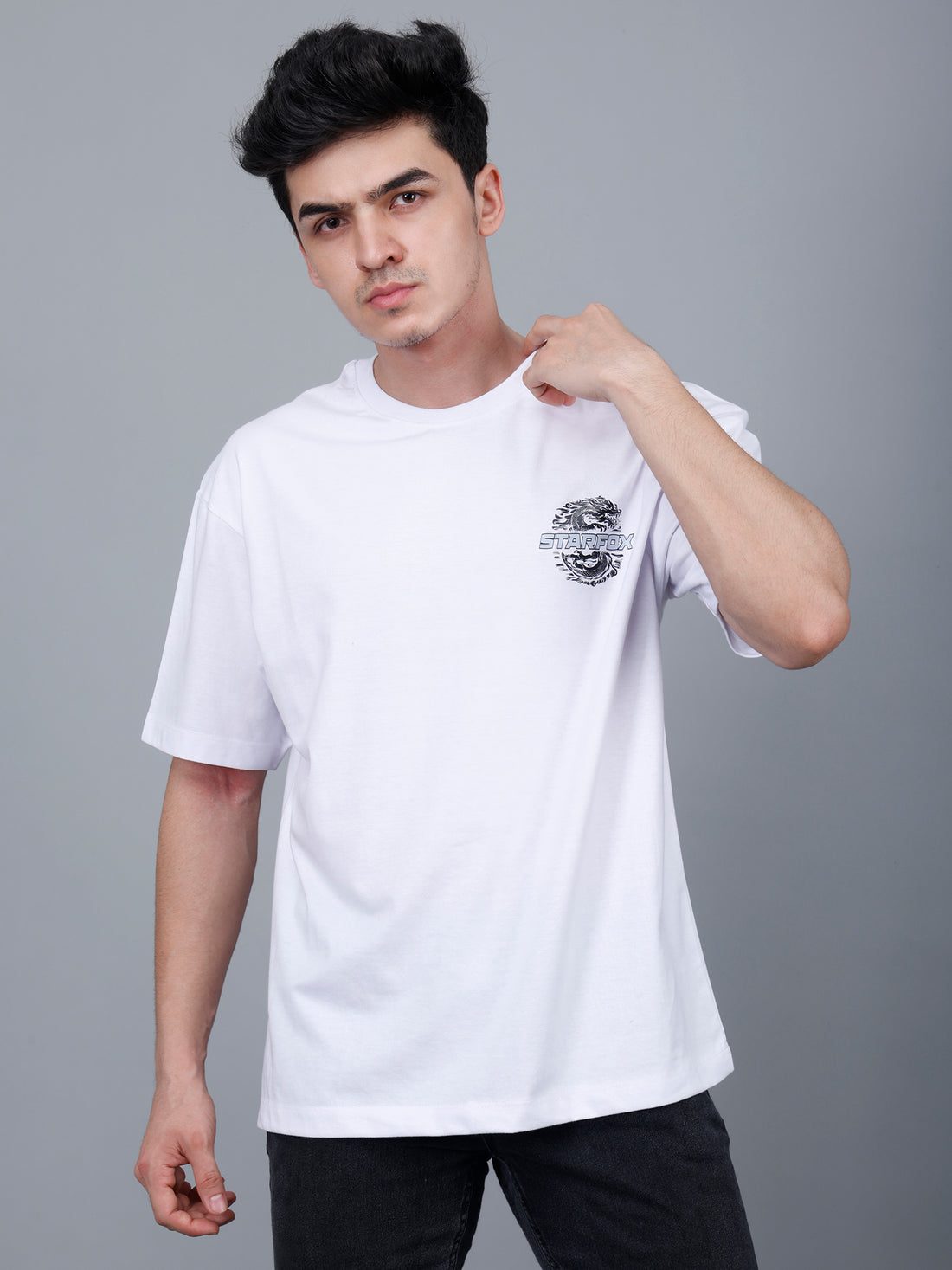 Japan Dragon Printed Oversized T-Shirt
