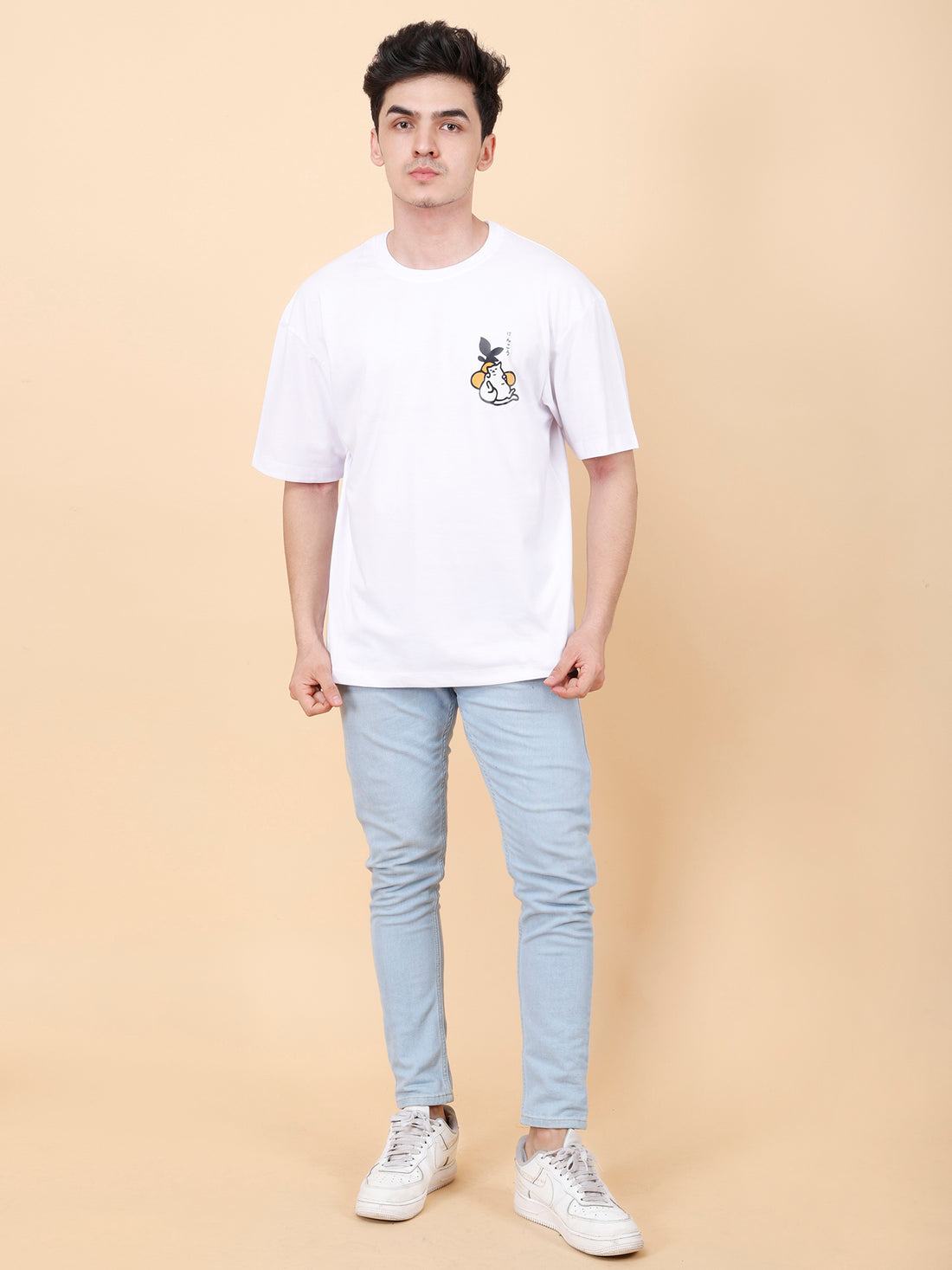 Delicious Lemonade Printed Oversized T-Shirt