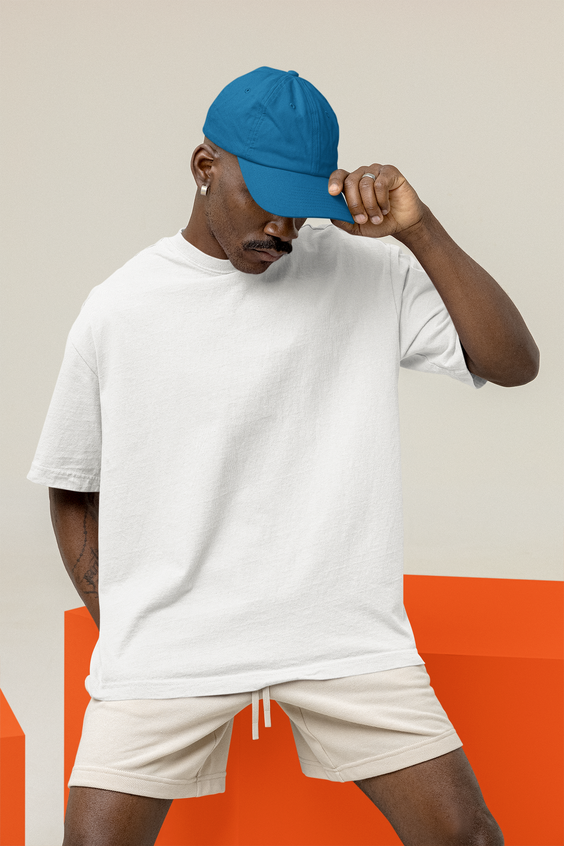 Naruto Print Oversized T-Shirt