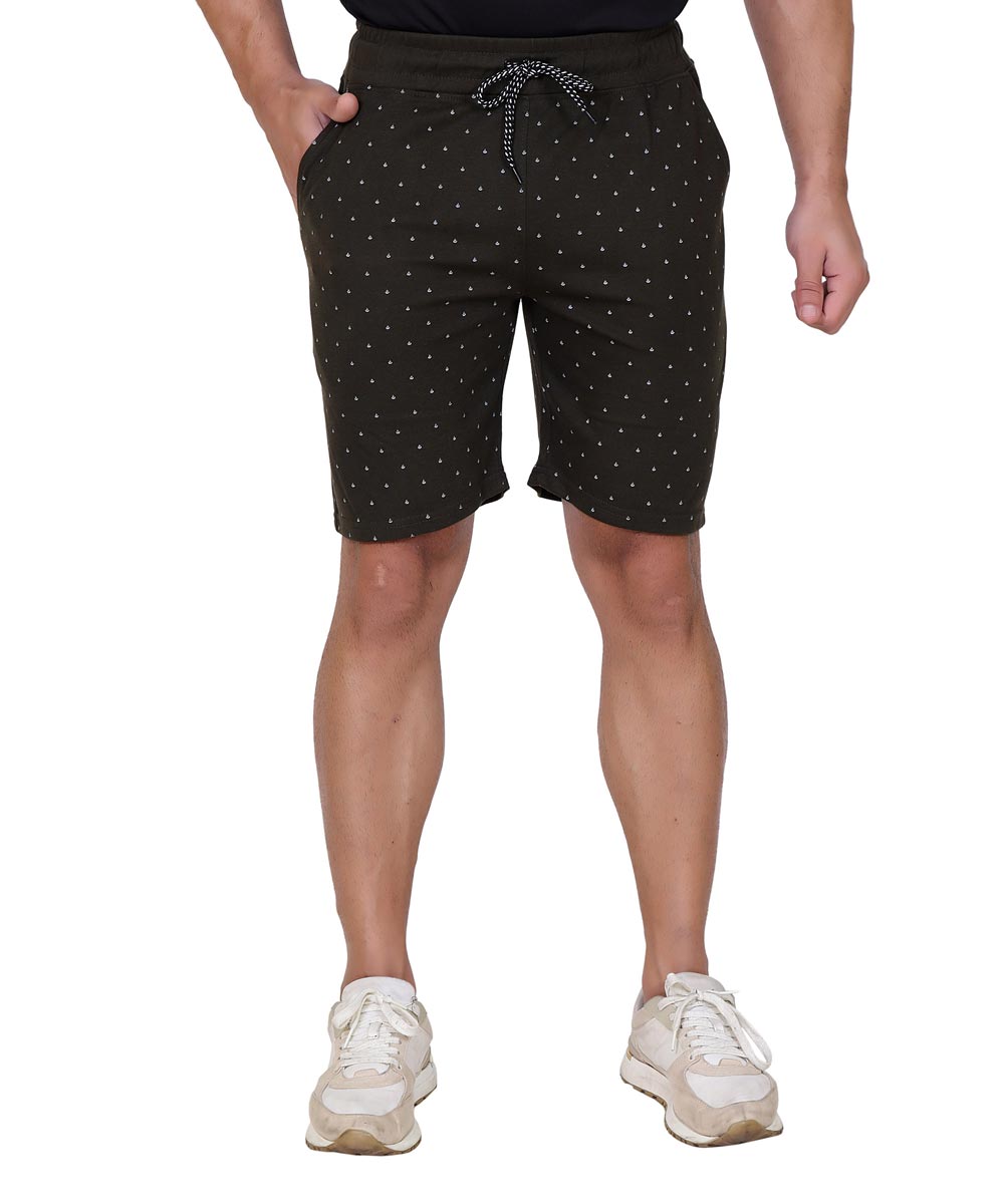 Micro Printed Shorts