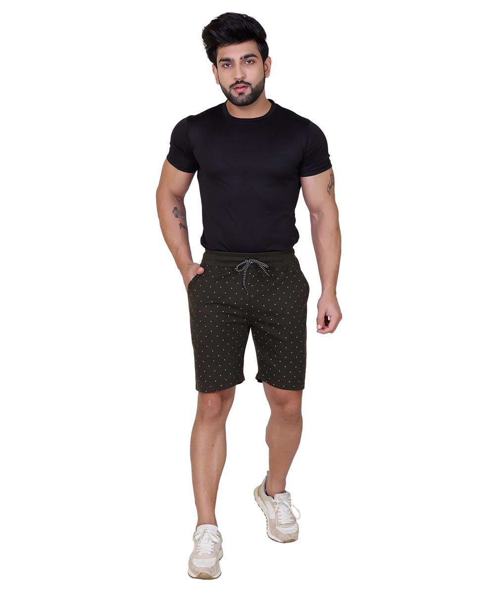 Micro Printed Shorts