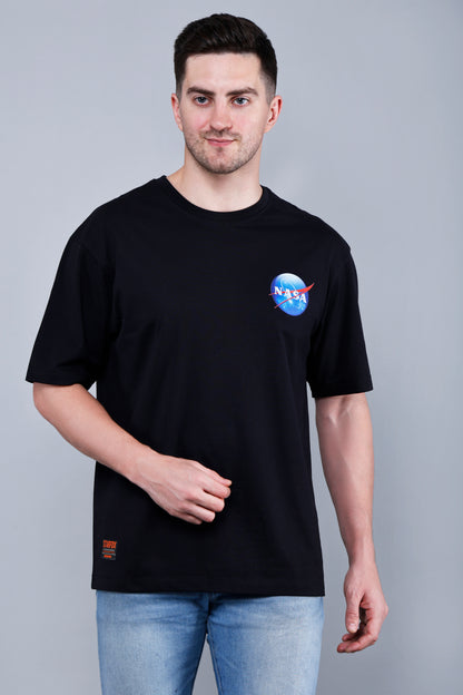 Nasa Printed Oversized T-Shirt