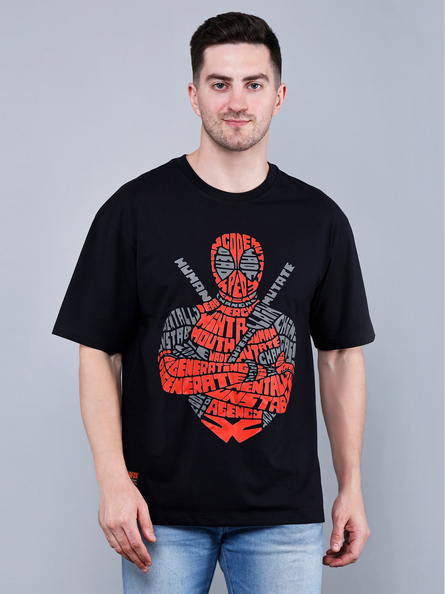 Deadpool Printed Oversized T-Shirt