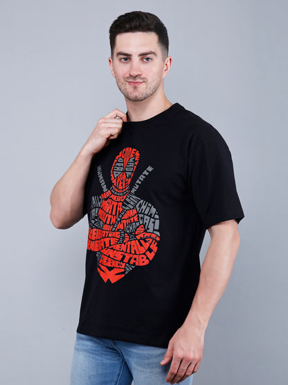 Deadpool Printed Oversized T-Shirt