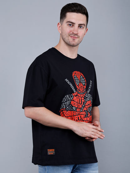 Deadpool Printed Oversized T-Shirt