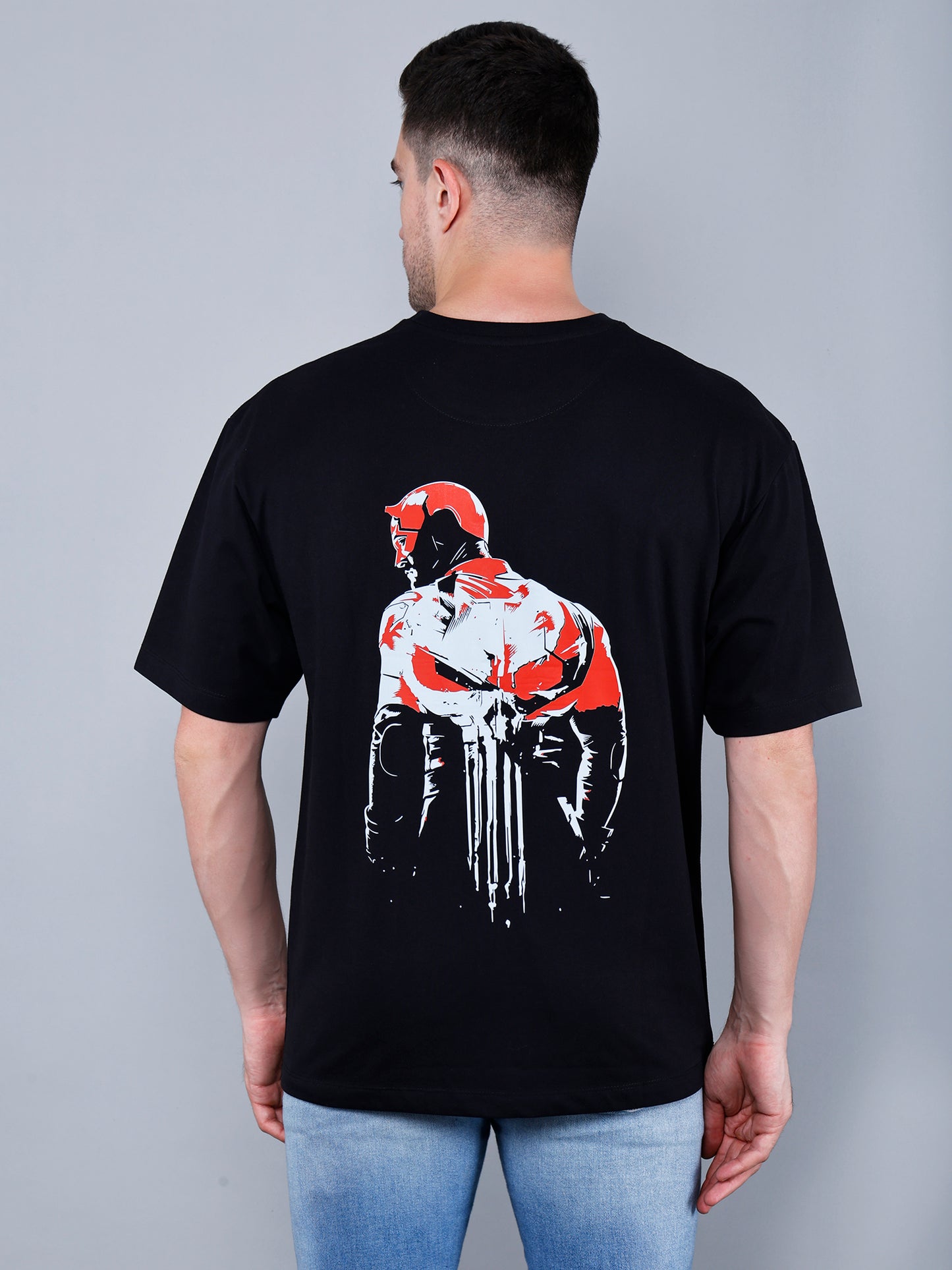 Punisher Printed Oversized T-shirt