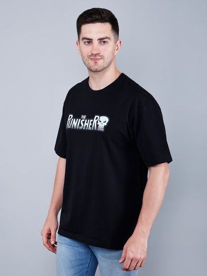 Punisher Printed Oversized T-shirt