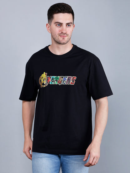 Avengers Printed Oversized T-Shirt