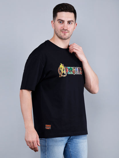 Avengers Printed Oversized T-Shirt