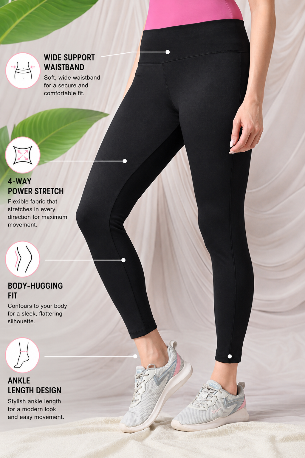 Womens Tights - Black