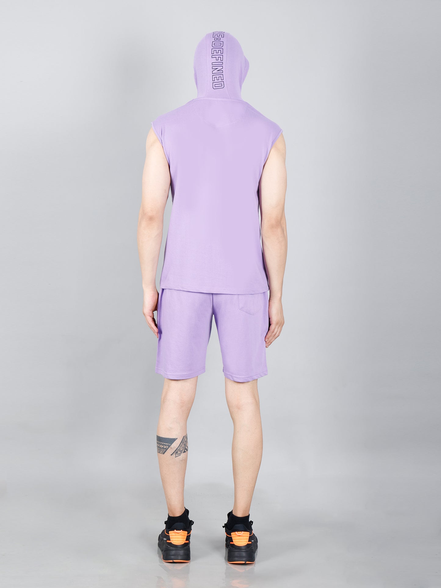 Mens's Trendy Lavender Co-Ord Set