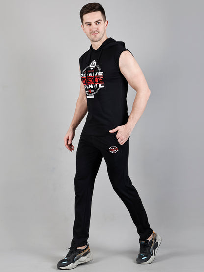 Mens's Trendy T-Shirt Lower  Co-Ord Set