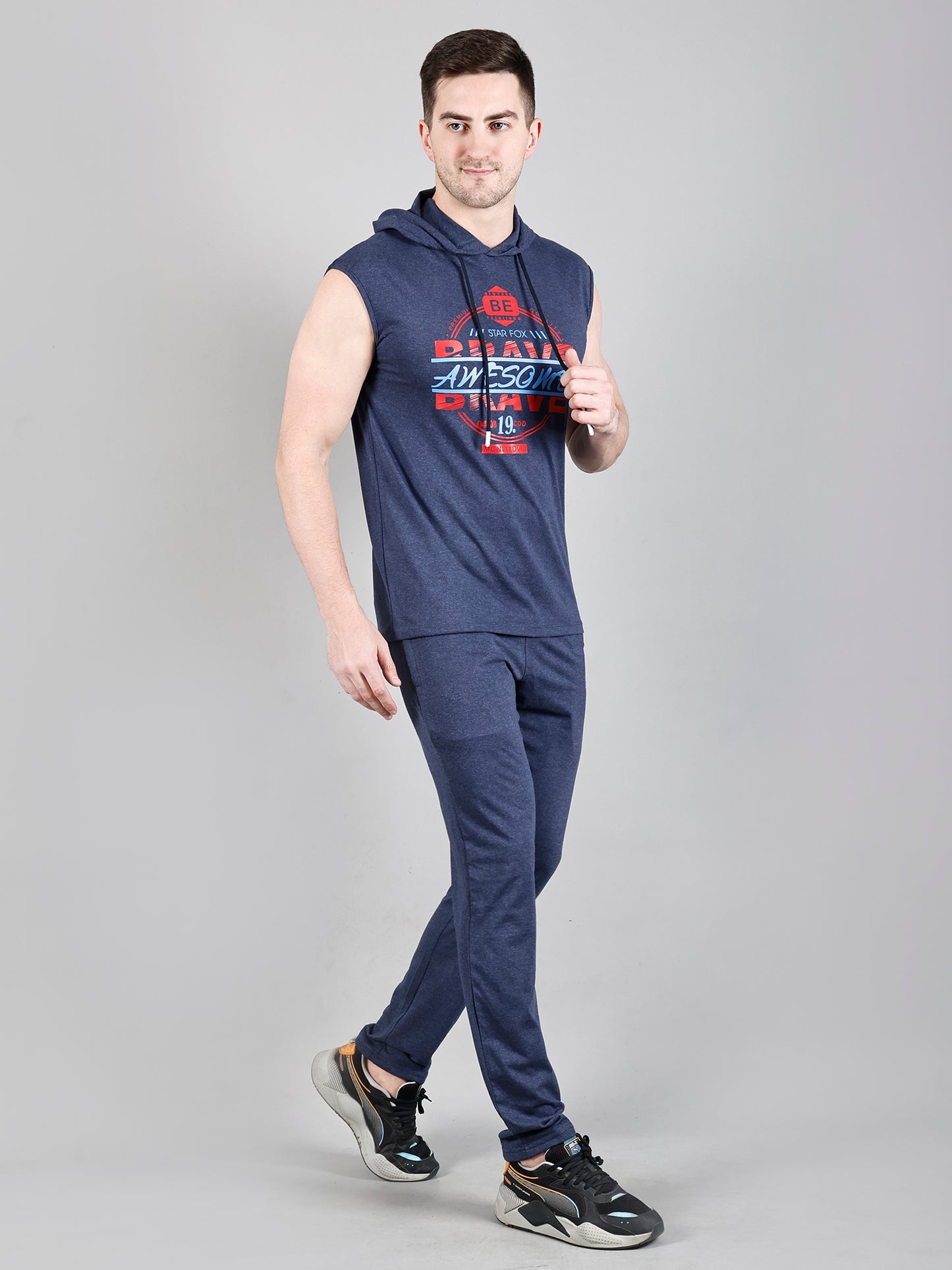 Mens's Trendy T-Shirt Lower  Co-Ord Set