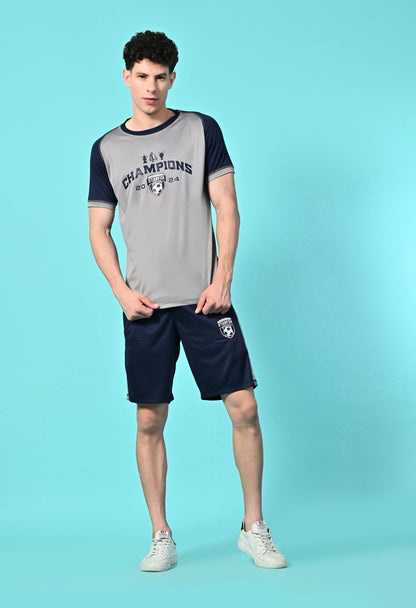 Men's Color Blocked Sports Co Ord Set