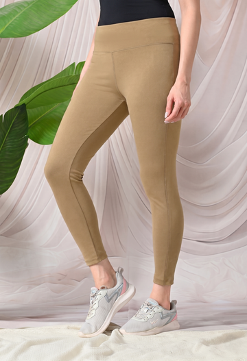 Womens Tights - Khakhi