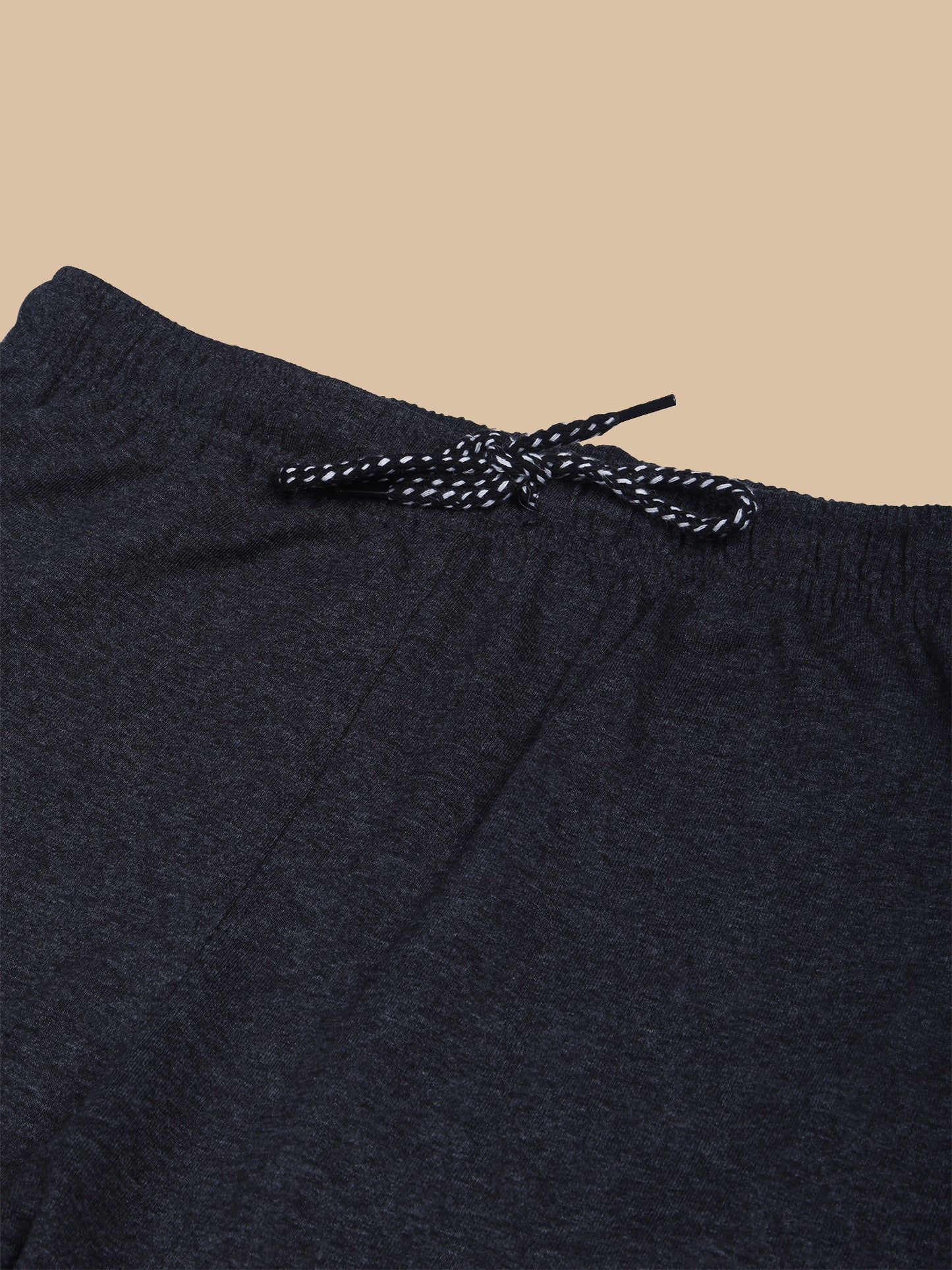 Charcoal Track Pant With Contrast Panels