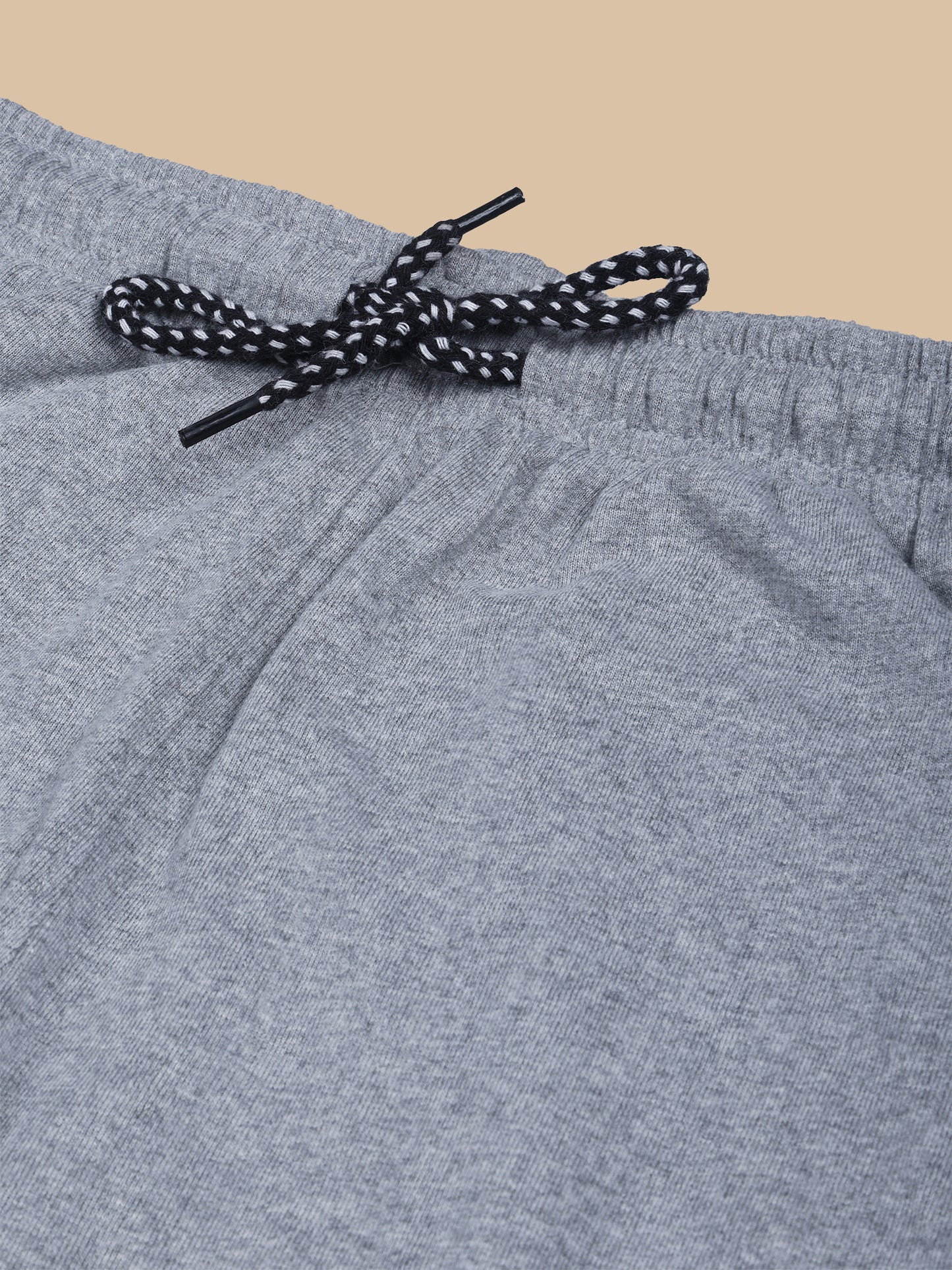 Light Grey Track Pant With Contrast Panels