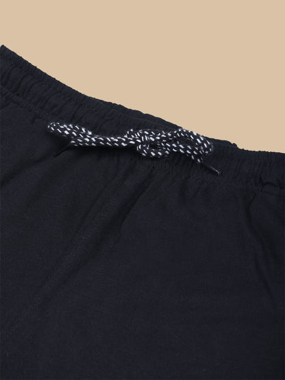 Charcoal Track Pant With Contrast Pipping