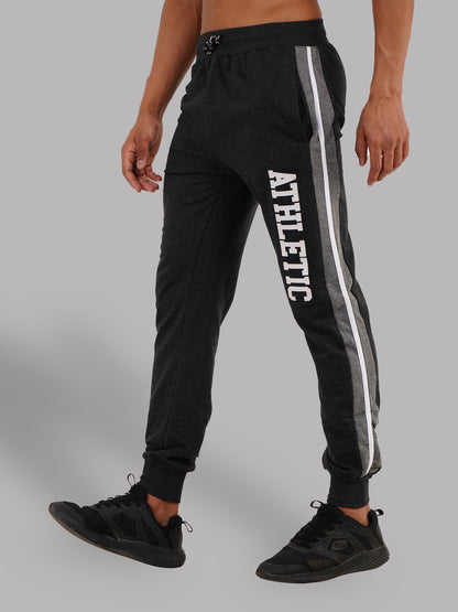 Charcoal Jogger With Contrast Panels