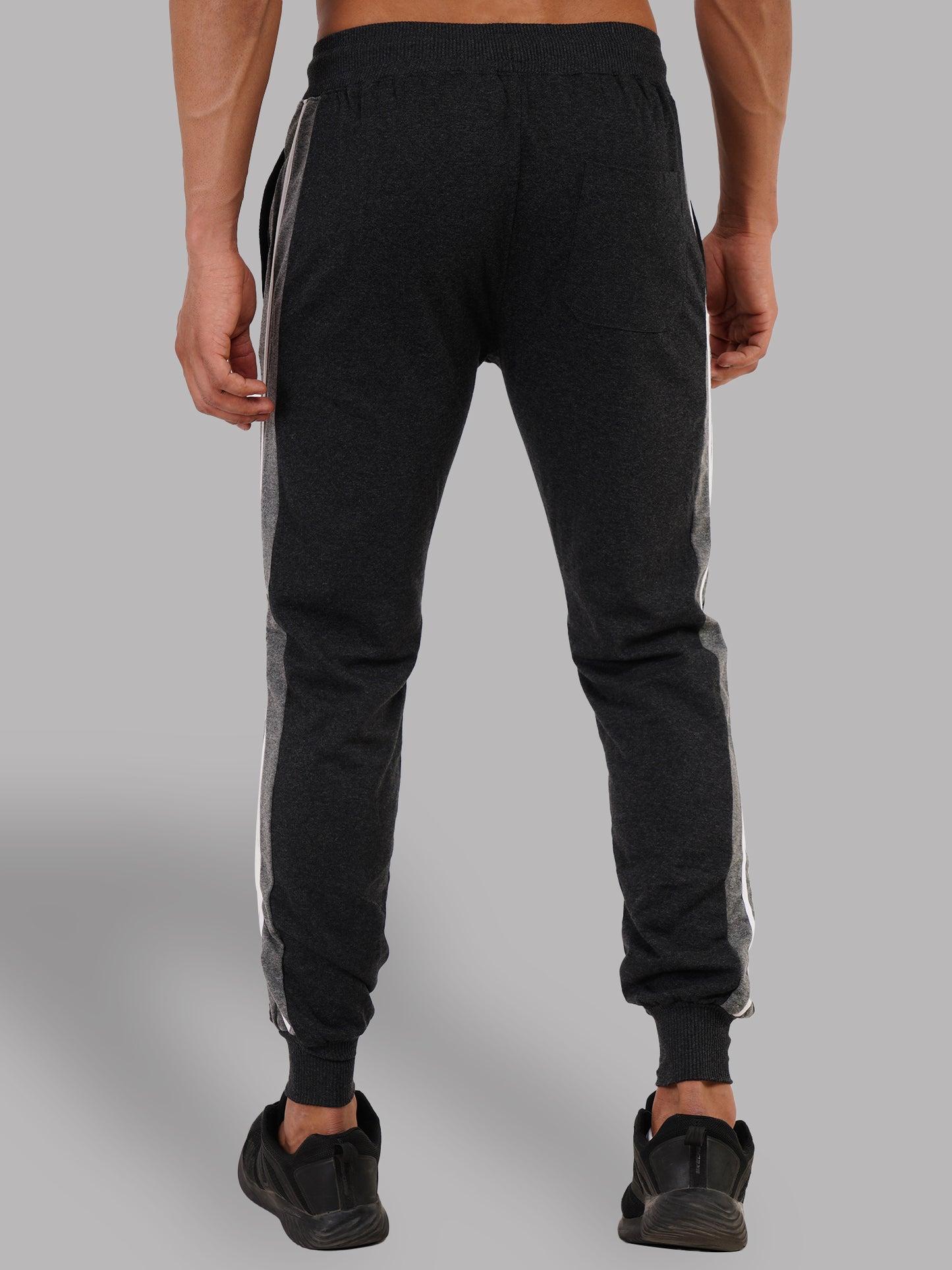 Charcoal Jogger With Contrast Panels