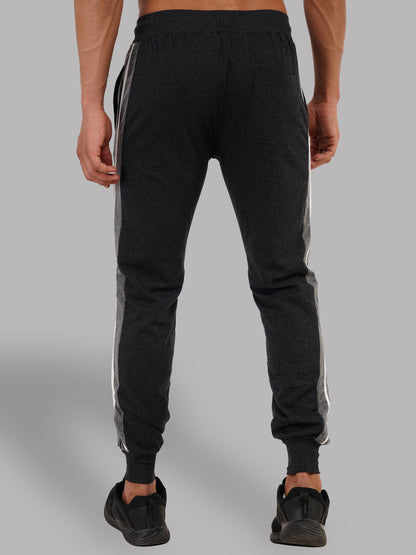 Charcoal Jogger With Contrast Panels