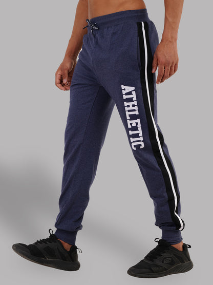 Blue Jogger With Contrast Panels