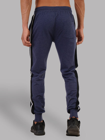 Blue Jogger With Contrast Panels