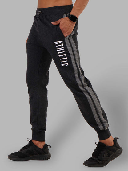 Charcoal Jogger With Contrast Panels