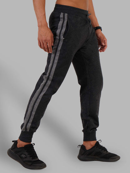 Charcoal Jogger With Contrast Panels