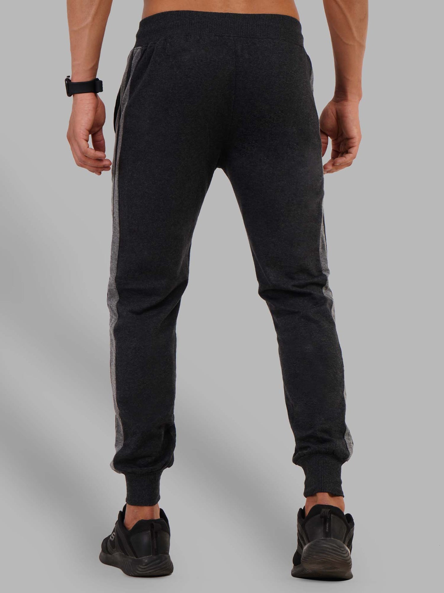 Charcoal Jogger With Contrast Panels