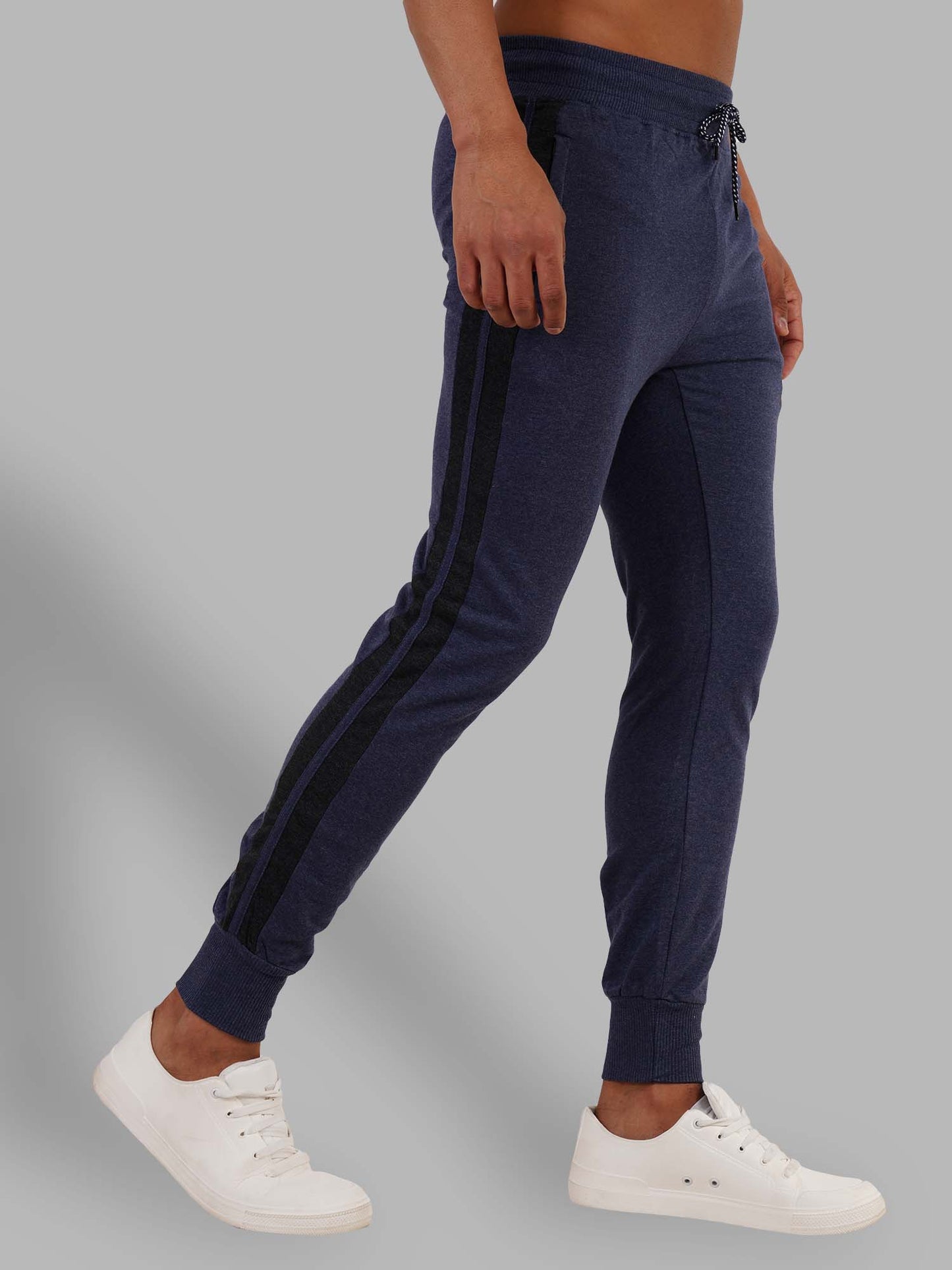 Blue Jogger With Contrast Panels