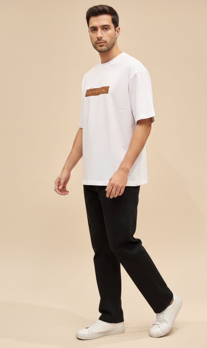 Mens Oversized T-Shirt Print  (Calture)