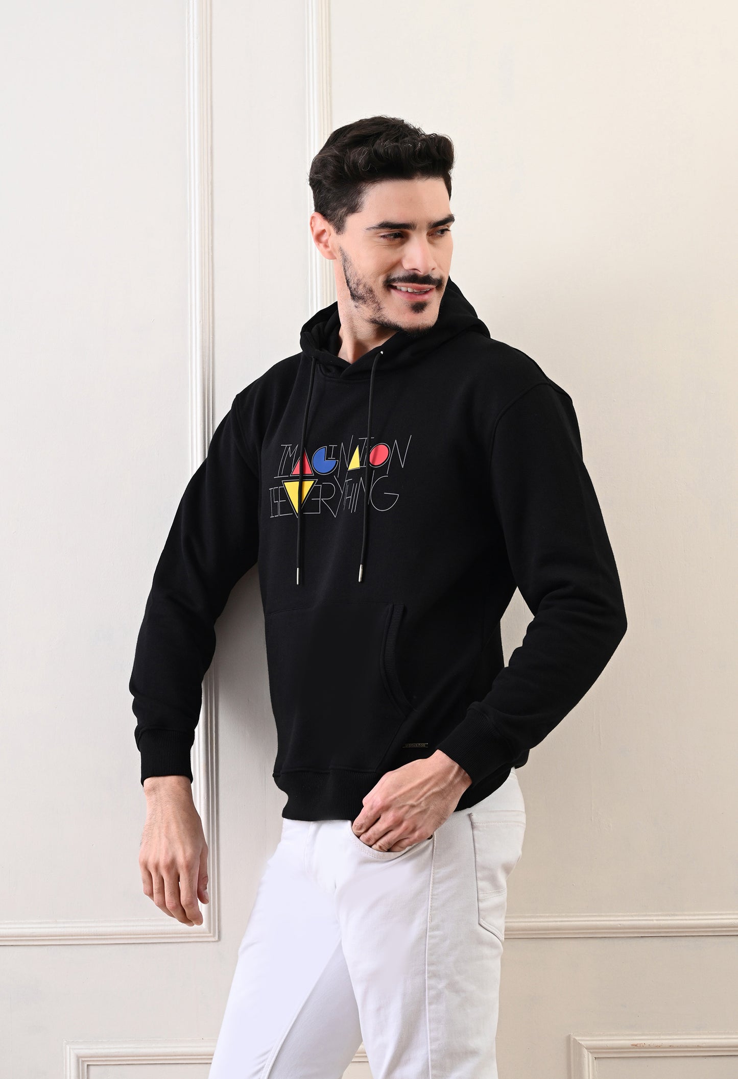 Men's Relaxed Fit Hooded Fleece Sweatshirt