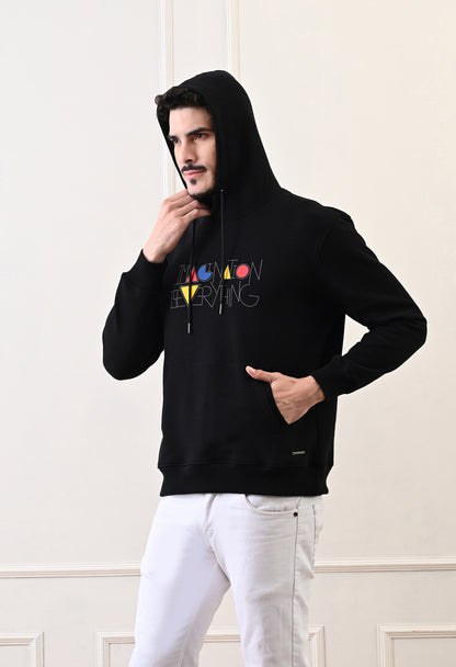 Men's Relaxed Fit Hooded Fleece Sweatshirt