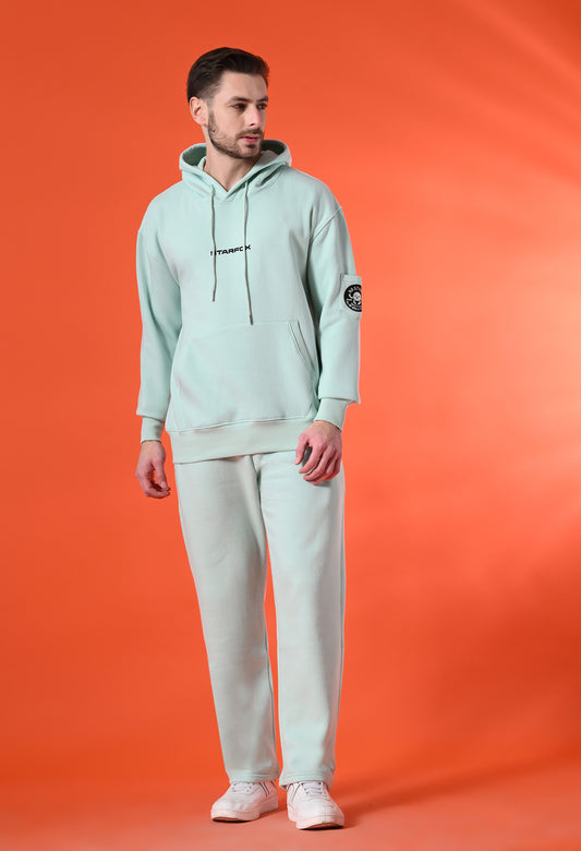 Mint Green Oversized Heavy Fleece Co-ord Set