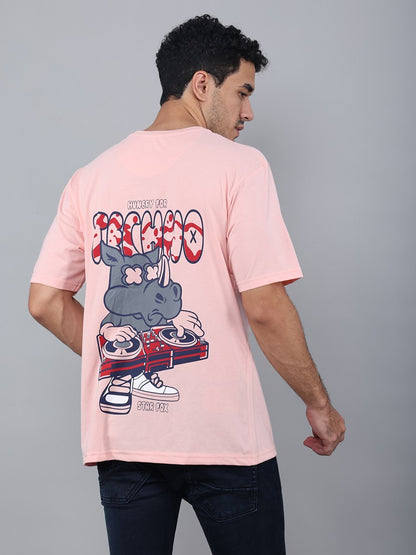 Techno Printed Oversized T-shirt