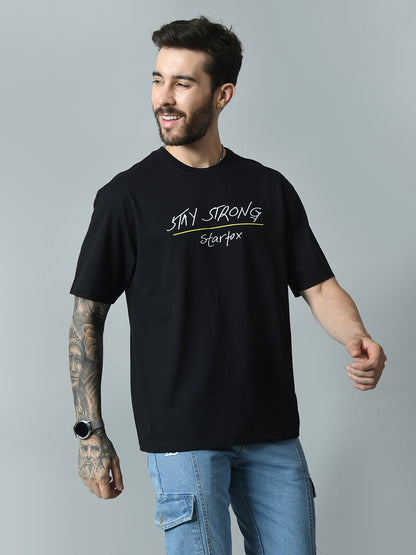 Men's Trendy Loose Fit Drop Shoulder T-Shirt