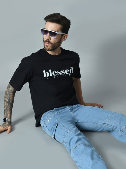 Men's Trendy Loose Fit Drop Shoulder T-Shirt