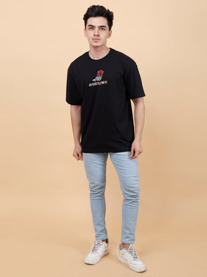 Men's Trendy Loose Fit Drop Shoulder T-Shirt