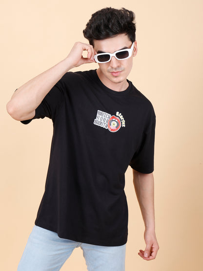 Men's Trendy Loose Fit Drop Shoulder T-Shirt